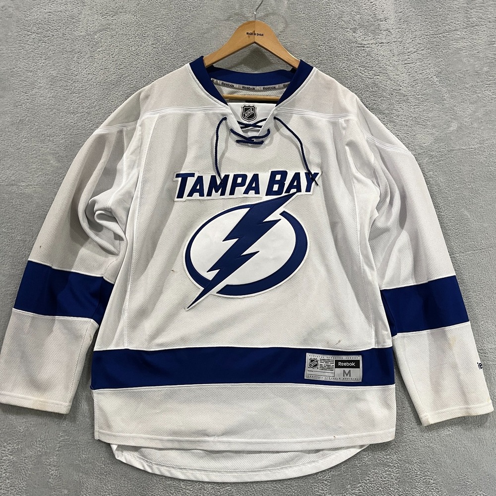 Tampa Bay Jersey Mens‎ M Lightening Reebok Premier Hockey Club NHL